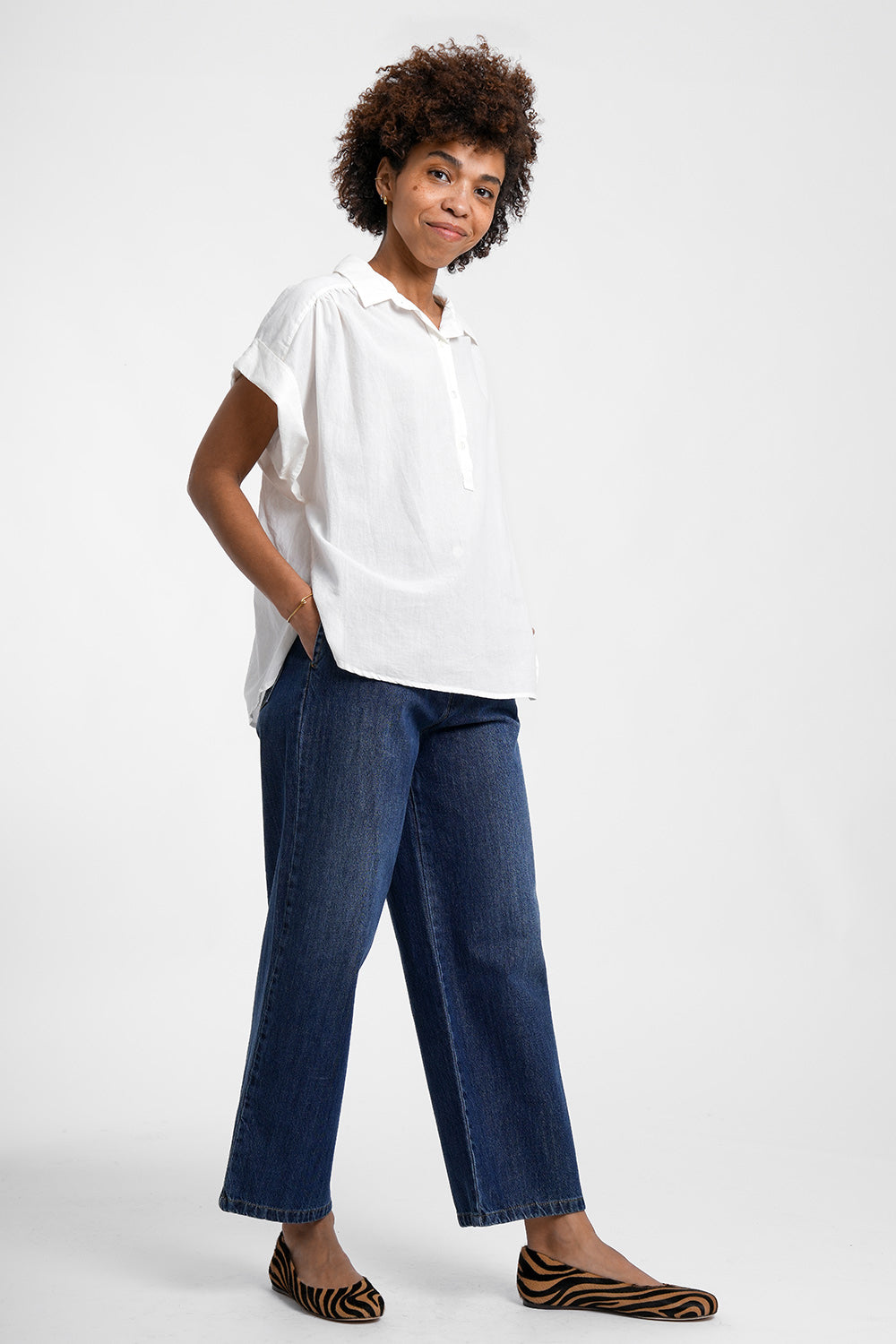 Camara Blouse - white