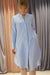 Ayuma Dress - blue stripe
