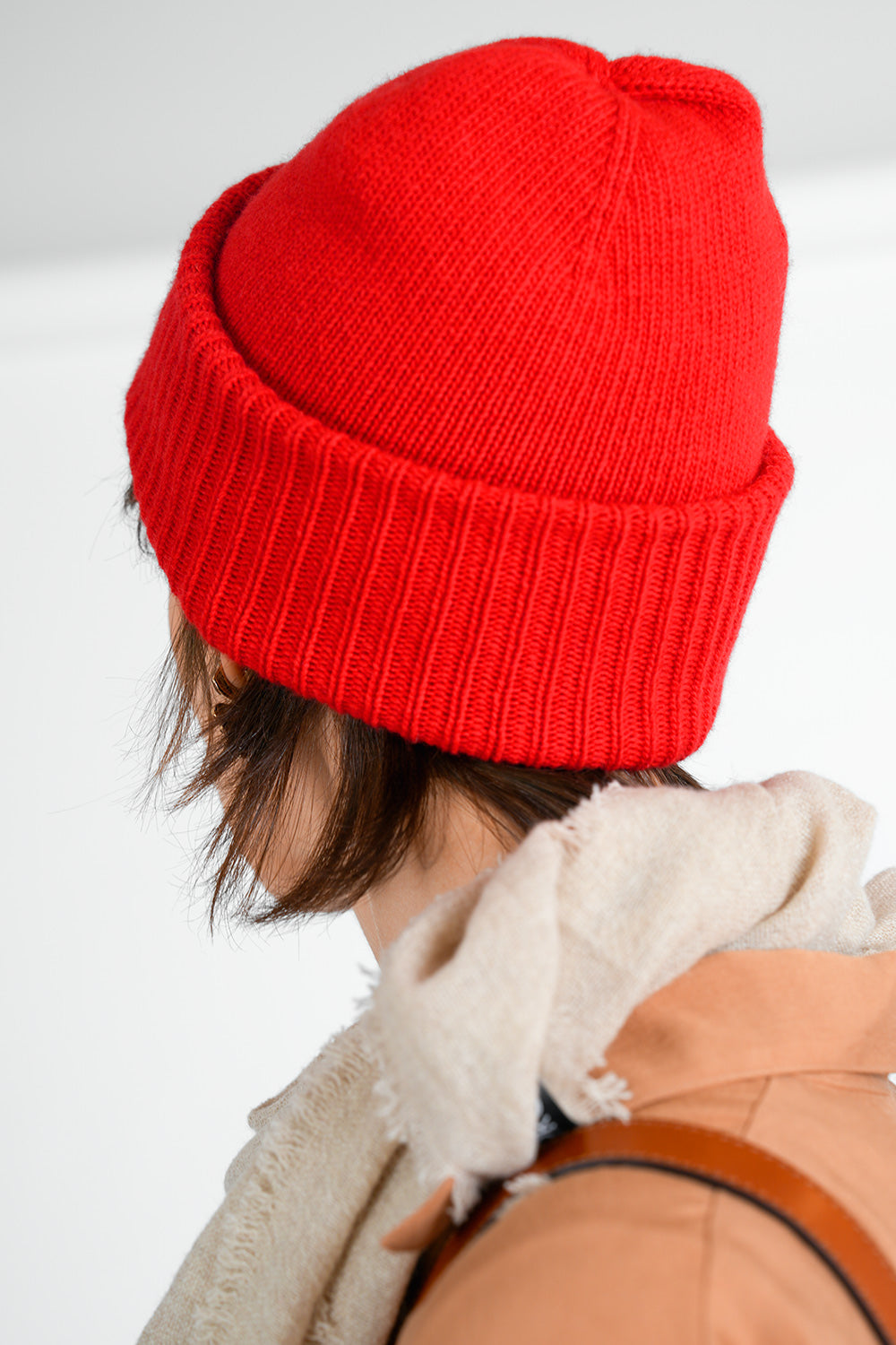 Benice Wool Beanie - red