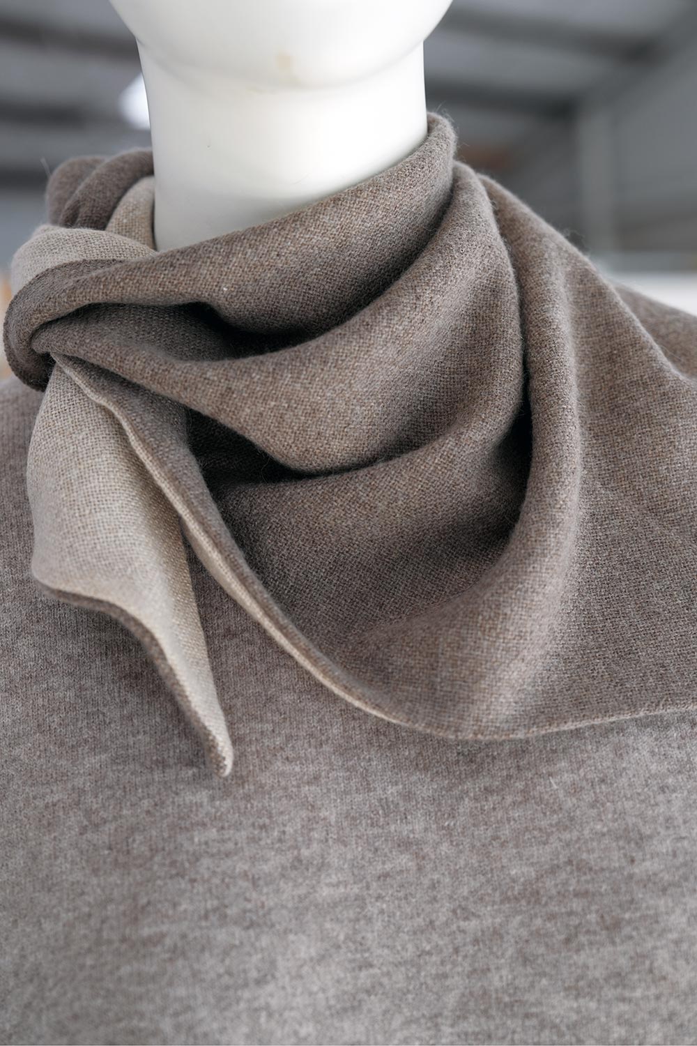 Camillo Wool Scarf - natural