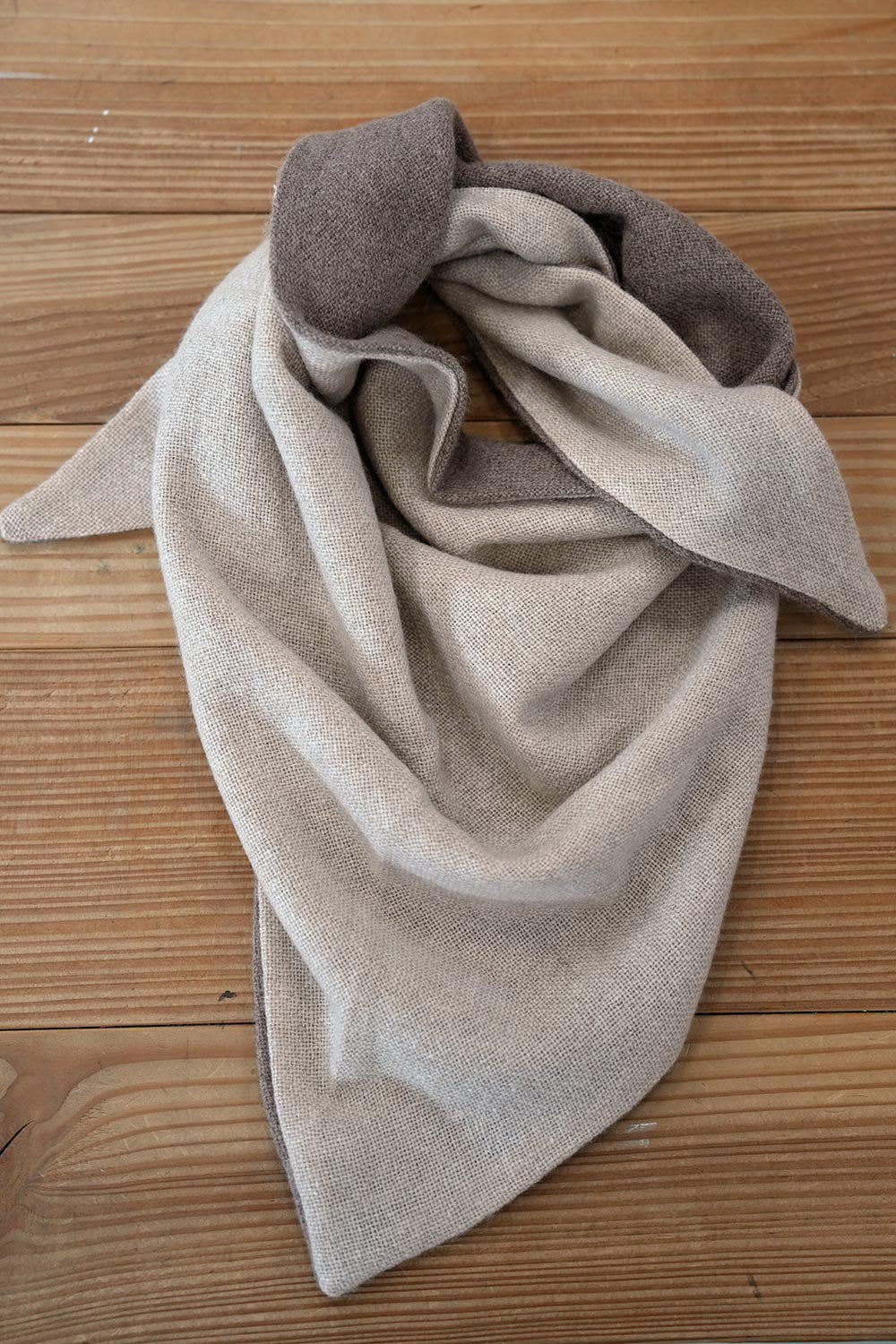 Camillo Wool Scarf - natural