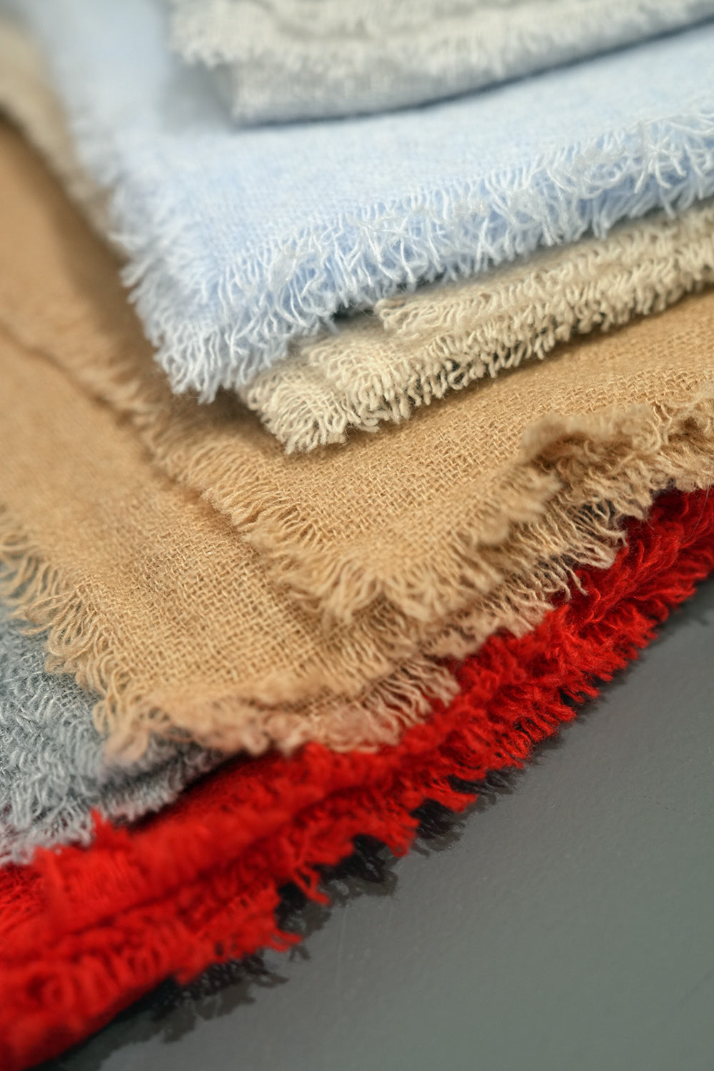 Cara Wool Scarf - sand