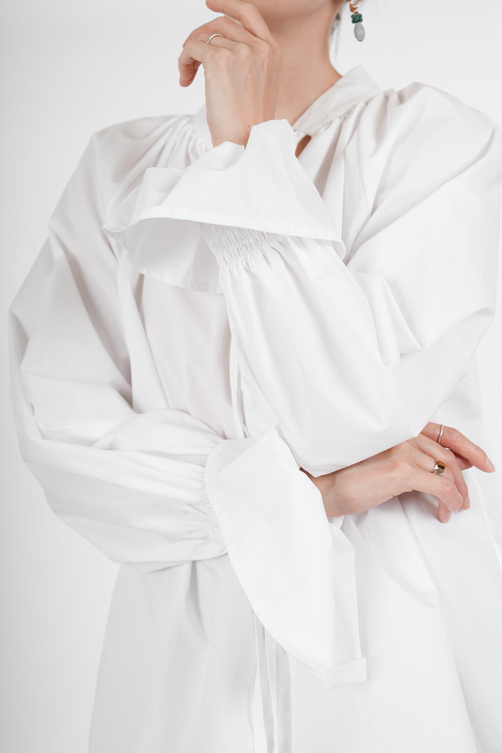 Charlotte Blouse - white