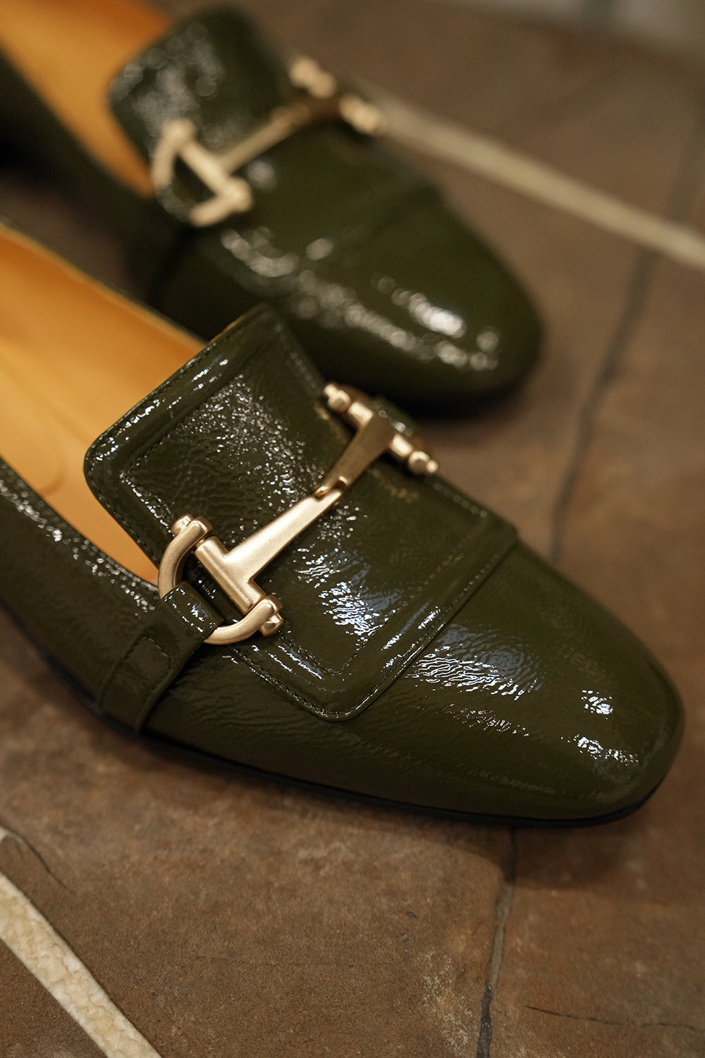 Elona Napl Shoe - sage