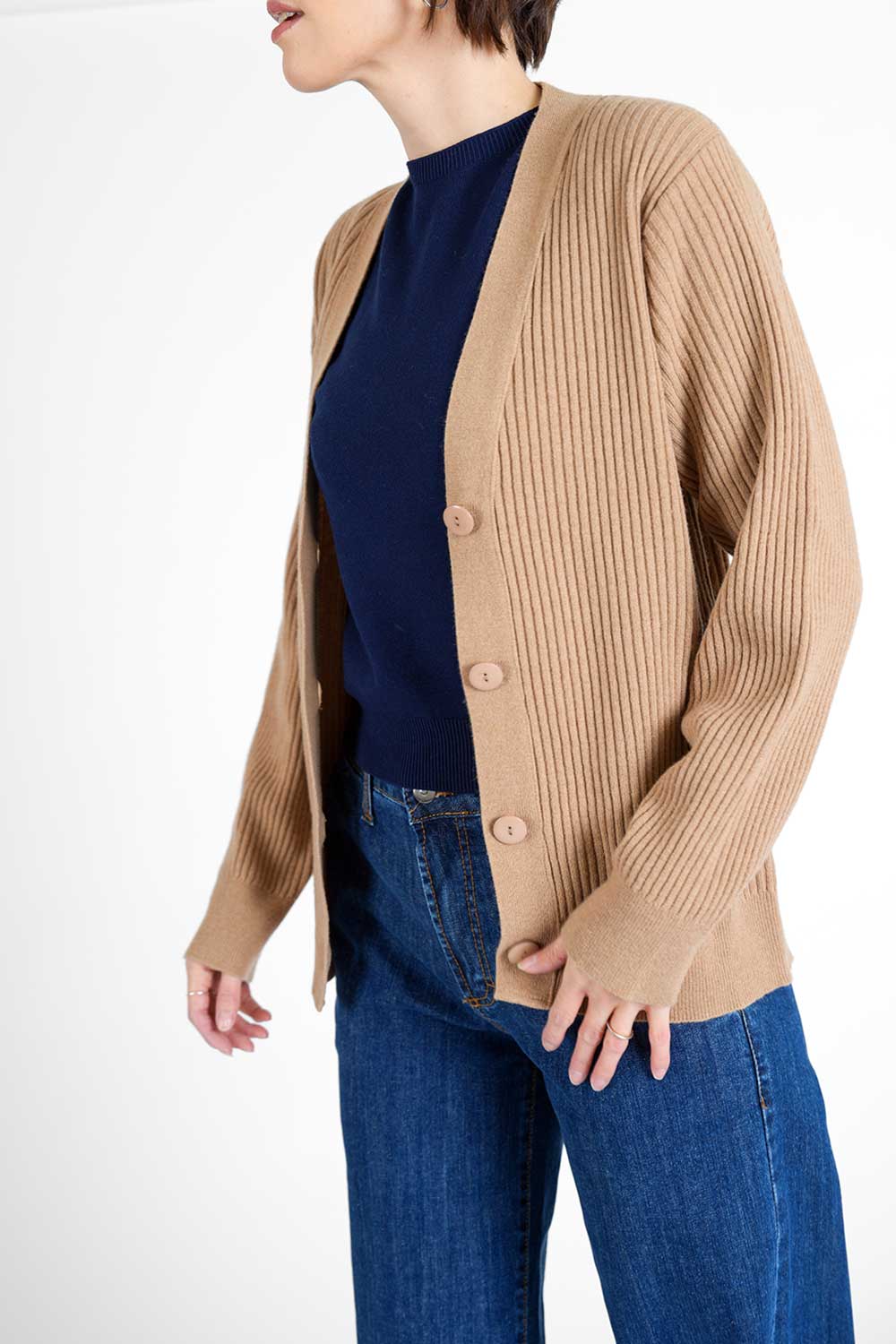 Mira Wool Pull - rose