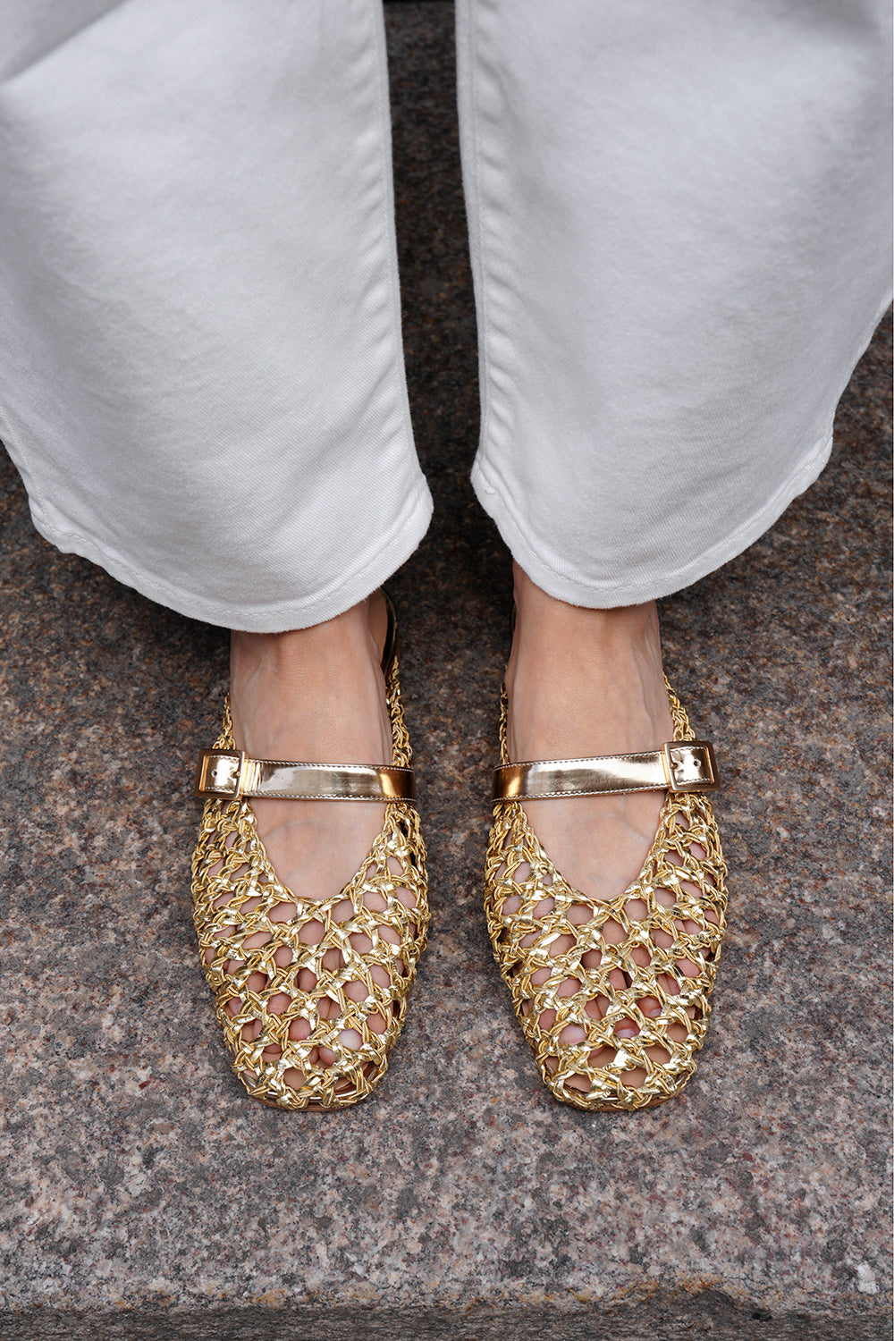 Isolde Shoe - gold