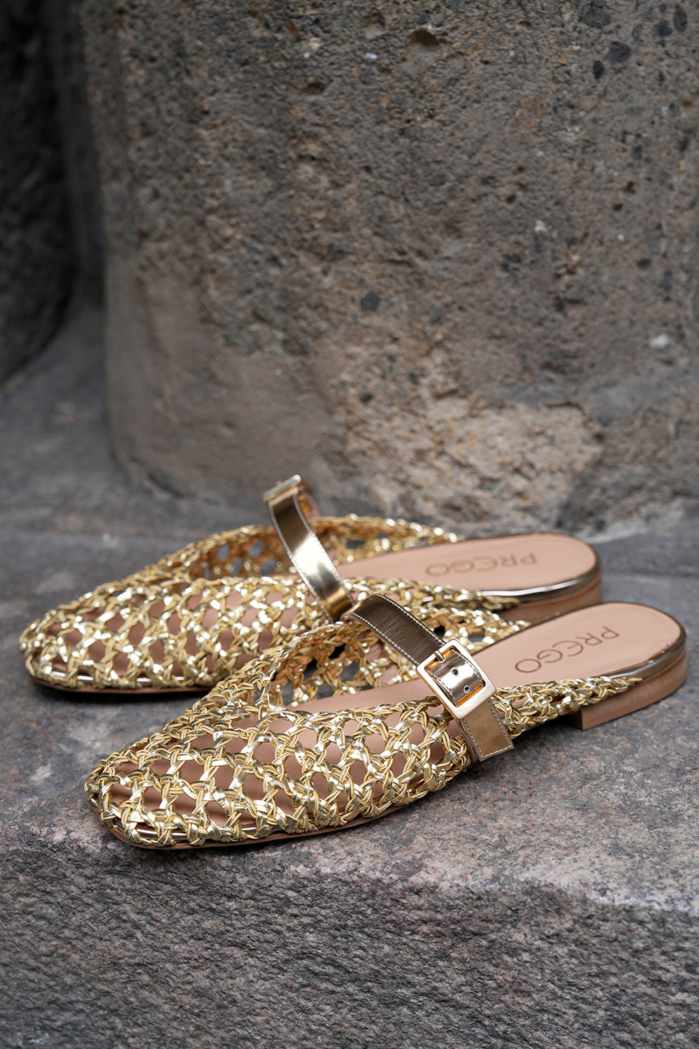 Isolde Shoe - gold