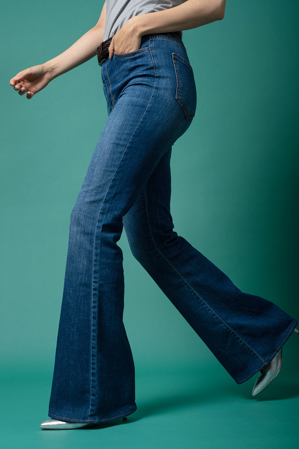 Jean Barcelona - light blue