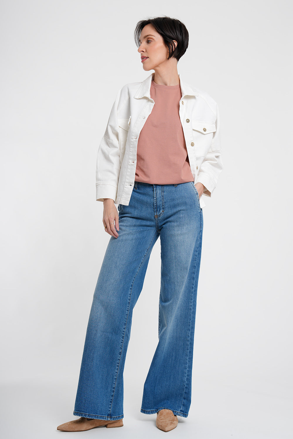 Jean Stockholm - light blue washed