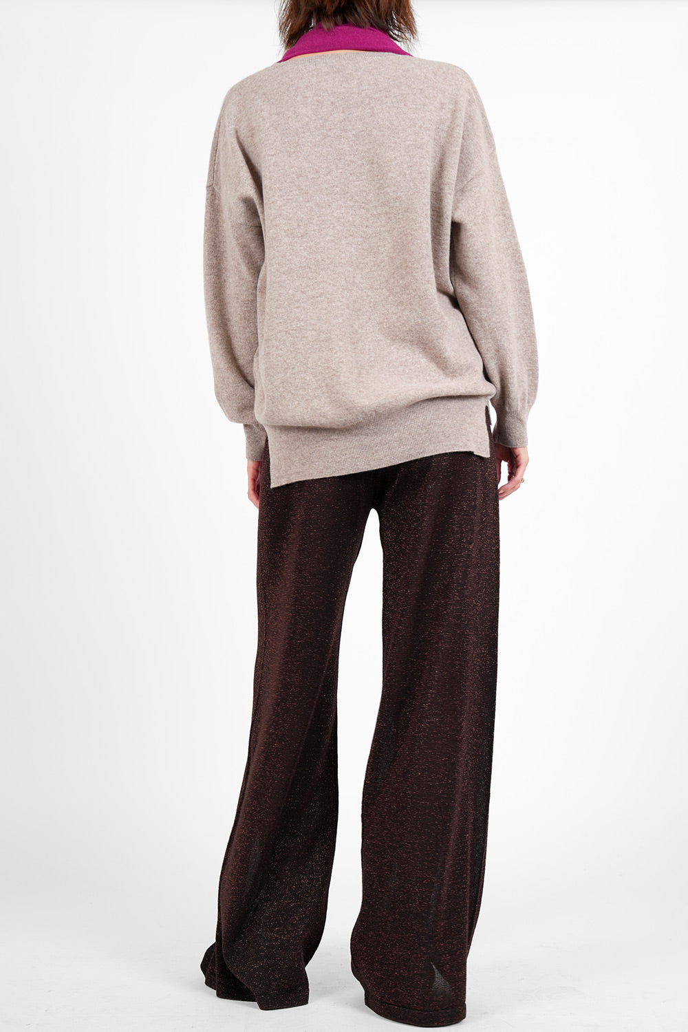 Mailin Wool Pullover - taupe