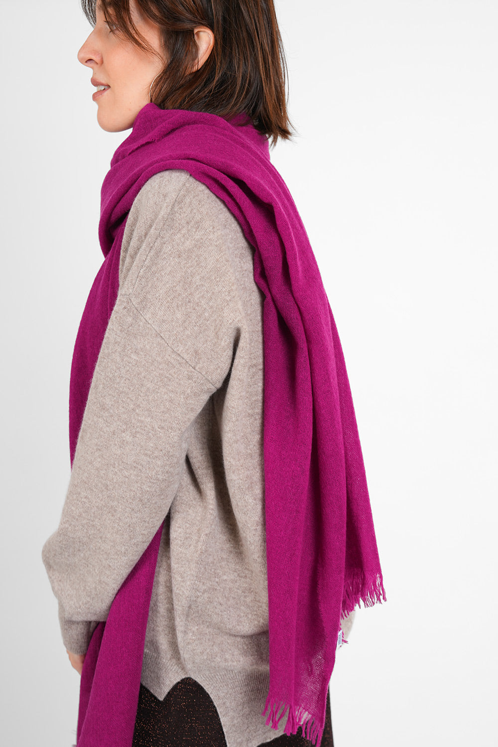 Mailin Wool Pullover - taupe