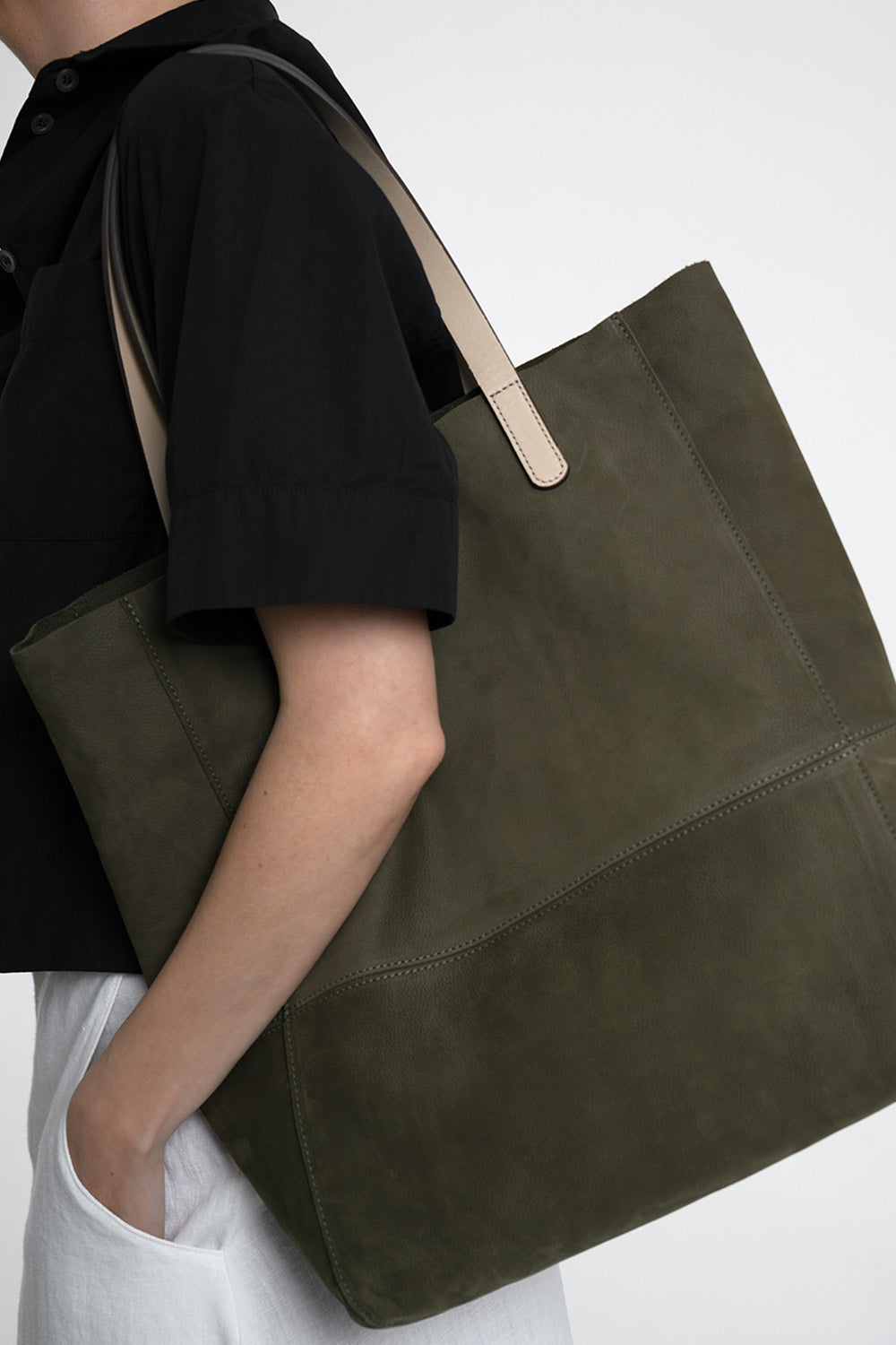Mare Nub Bag - olive