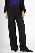 Philis Linen Pants - black