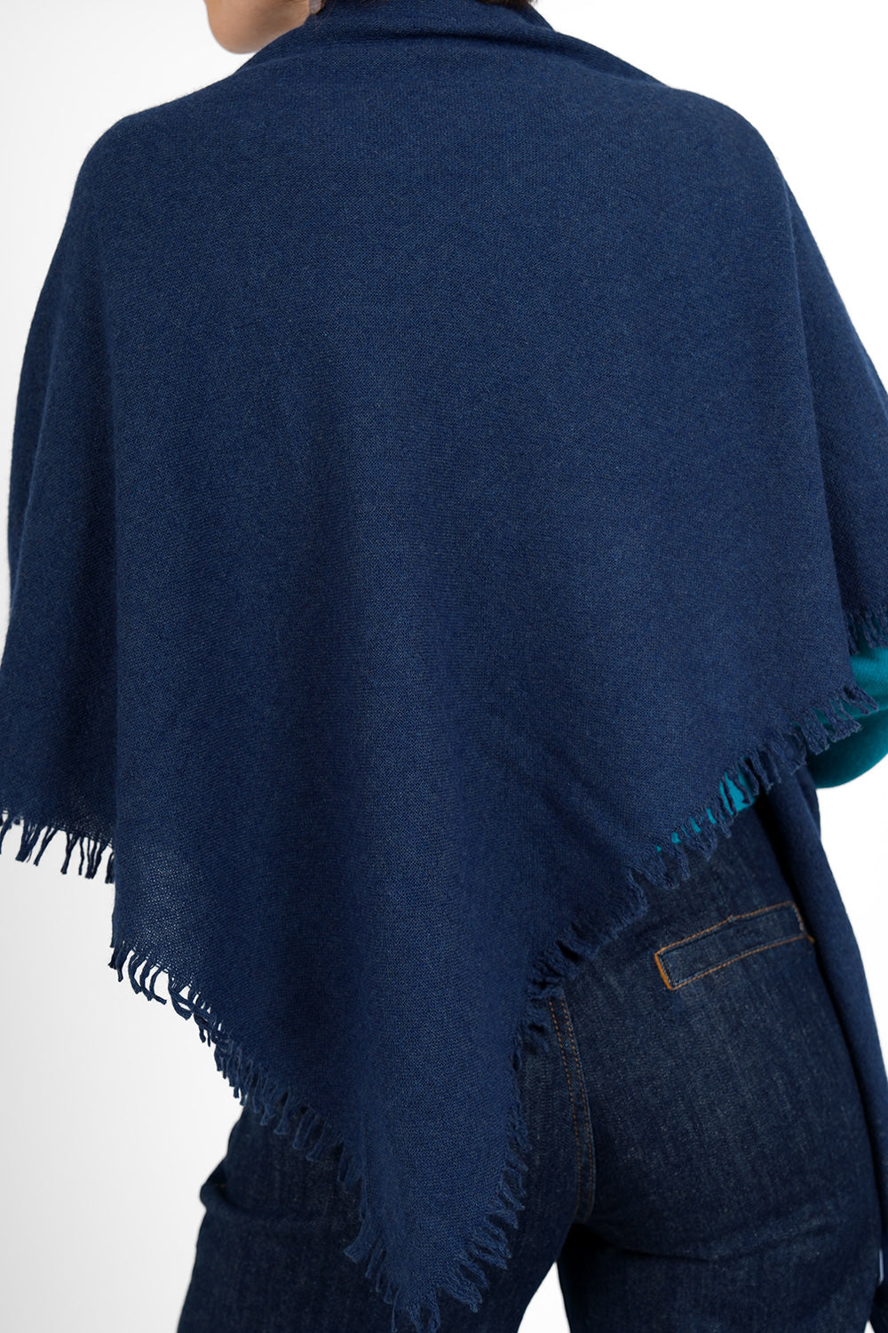 Quelara Wool Stola - denim