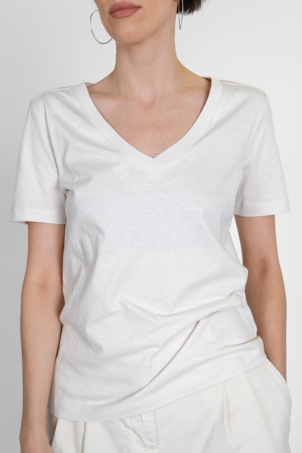 Tessa Organic Cotton Shirt - black
