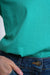 Talu Organic Cotton Shirt - turquoise