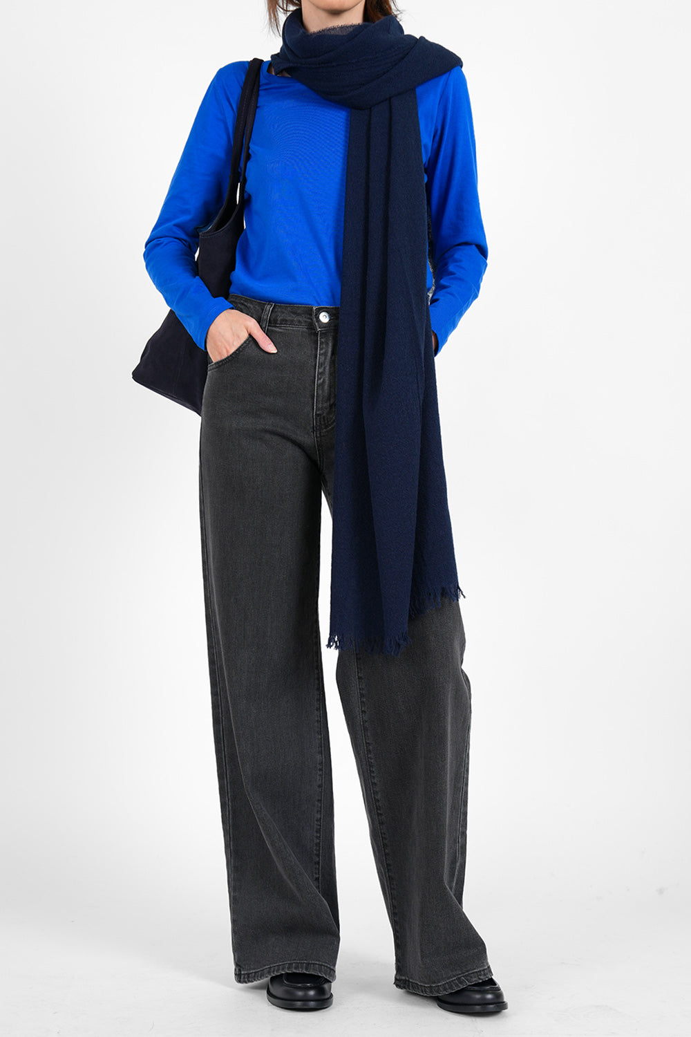 Tamon Organic Cotton Shirt - royal blue