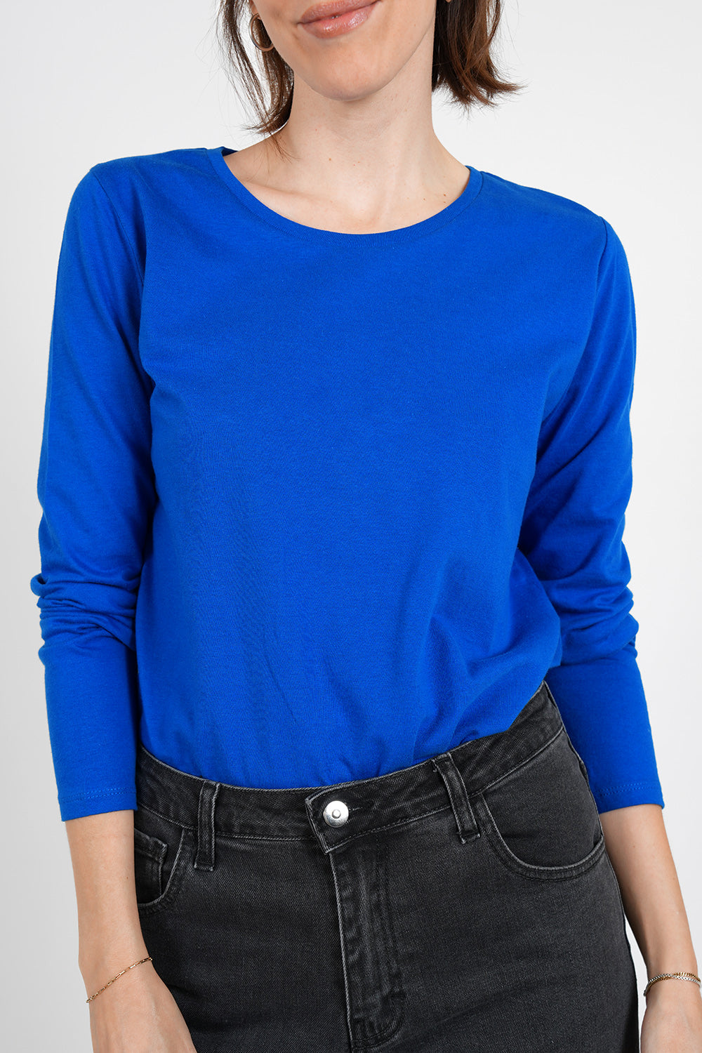 Tamon Organic Cotton Shirt - royal blue