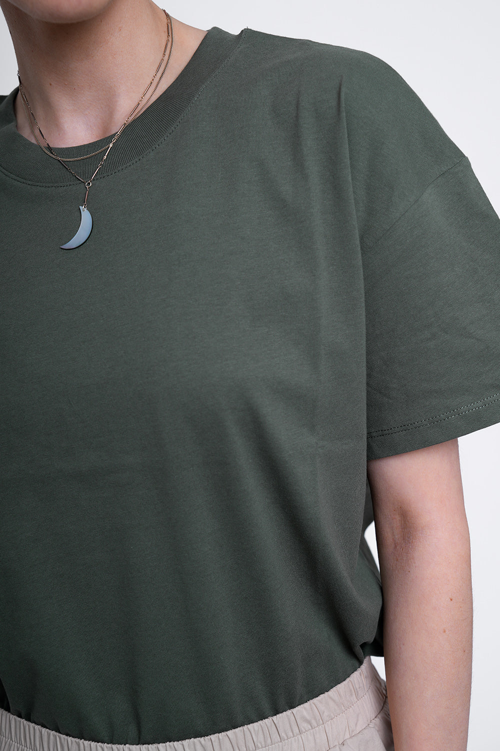 Tessa Organic Cotton Shirt - olive