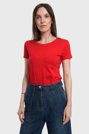 Tipra Organic Cotton Shirt - red