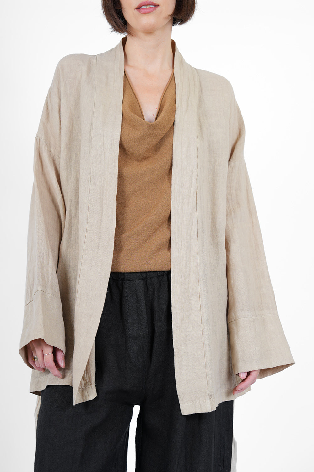 Yen Linen Kimono - beige