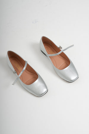 Zulu Lam Shoe - silver