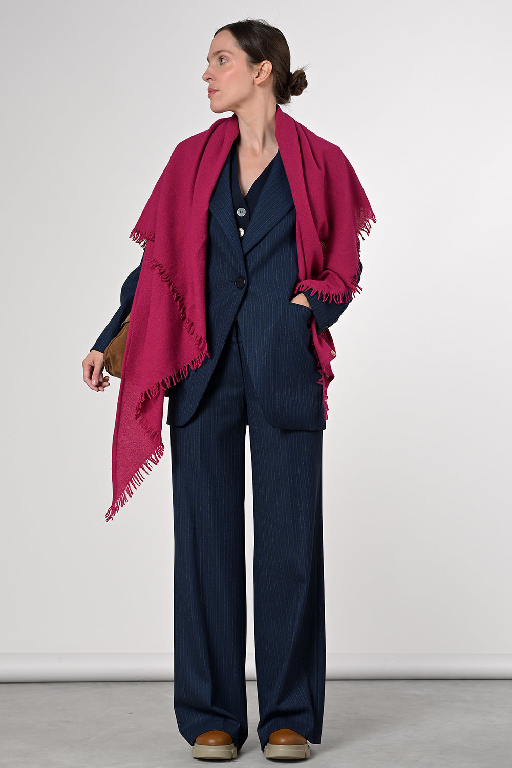 Quelara Stola - berry