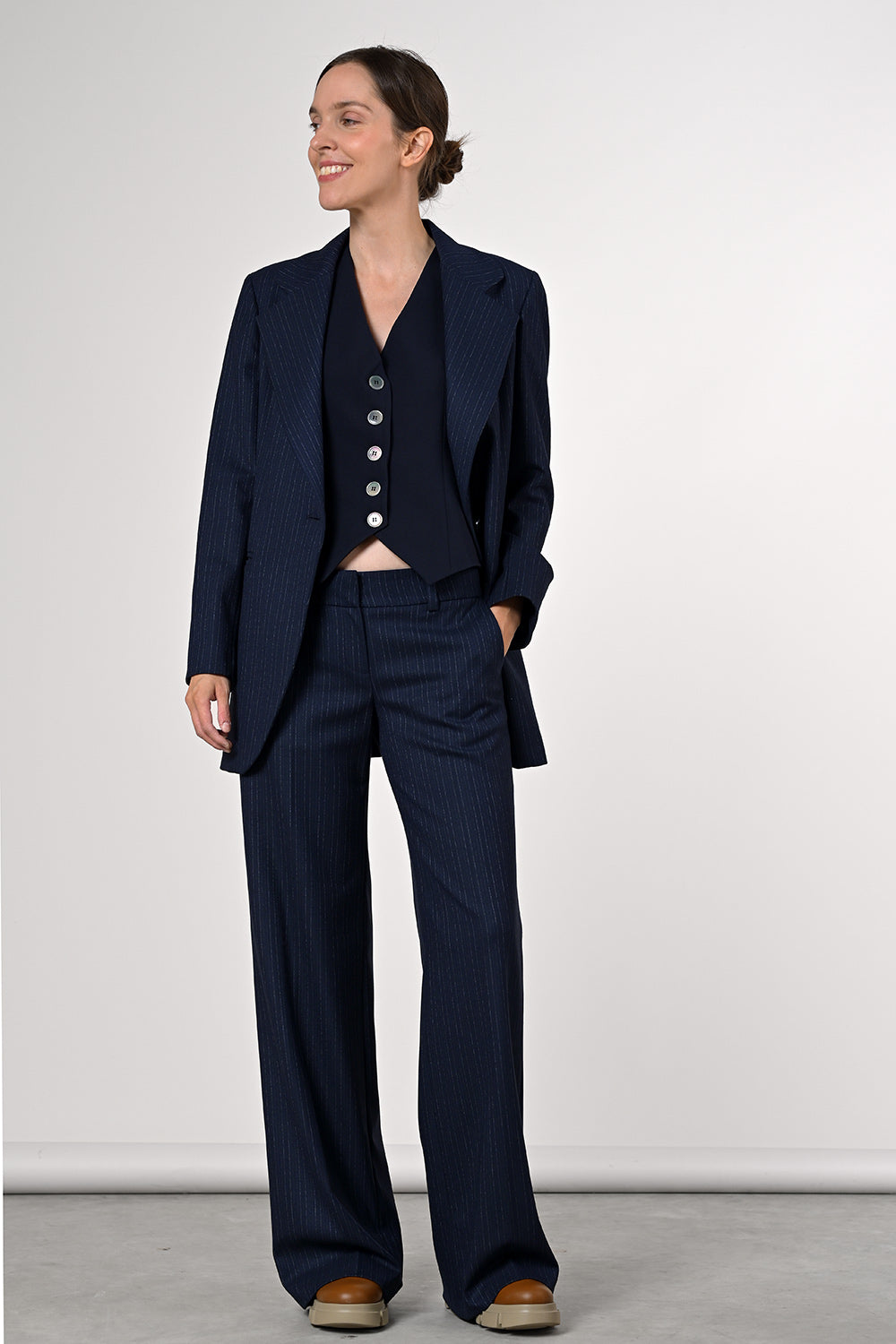 Yora 429 Gilet- dark blue